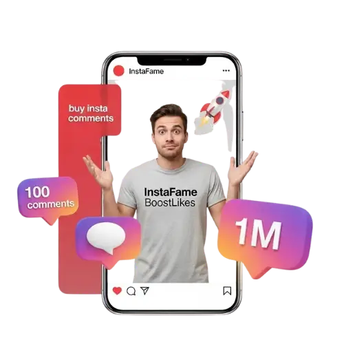 Instagram comments in pakistan by instafame